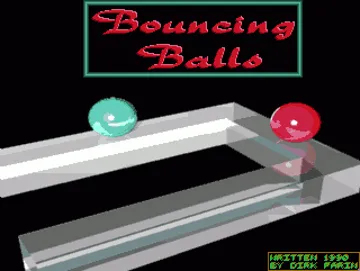 Bouncing Balls screen shot title